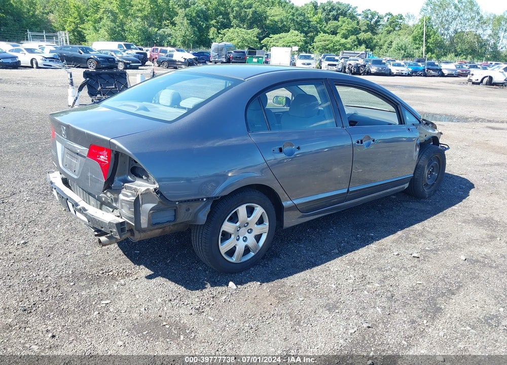 2009 HONDA CIVIC LX VIN: 2HGFA165X9H326897