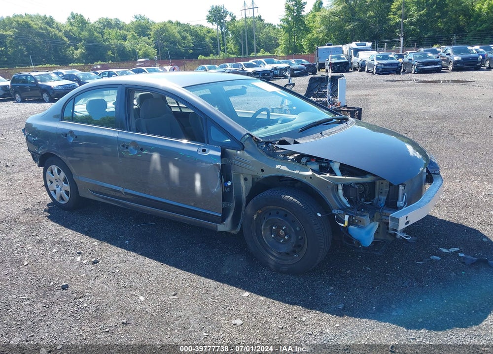 2009 HONDA CIVIC LX VIN: 2HGFA165X9H326897