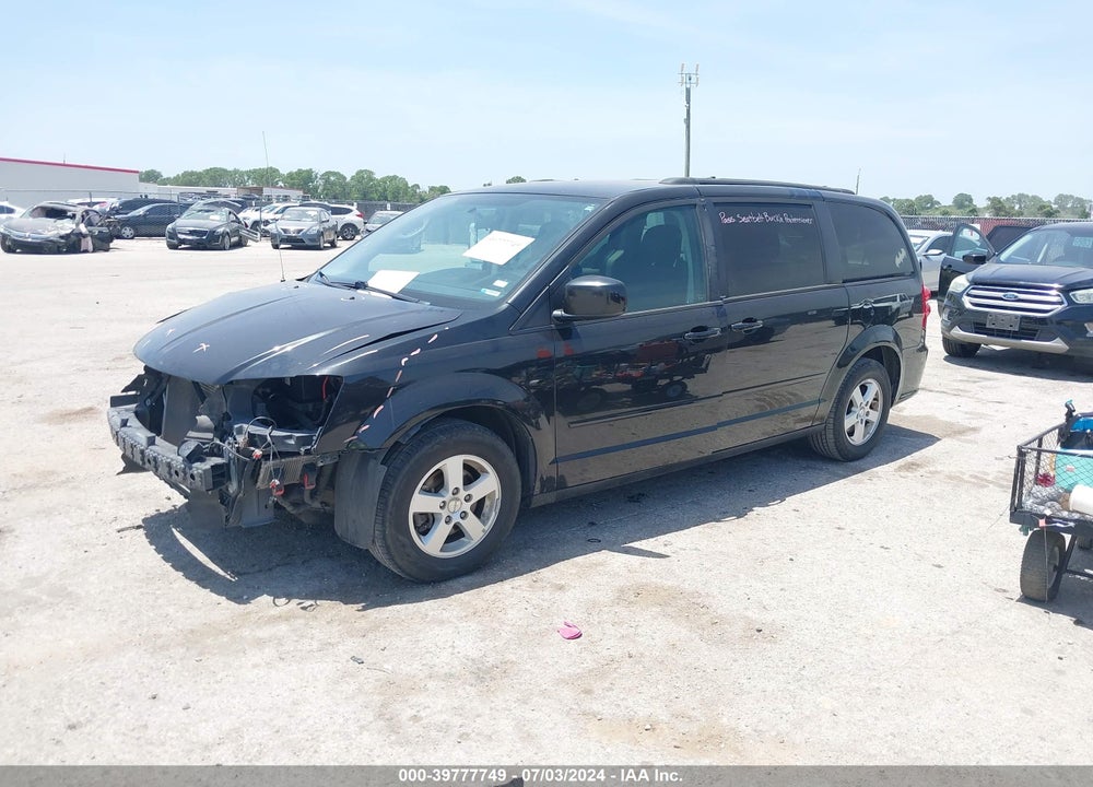 2013 DODGE GRAND CARAVAN SXT VIN: 2C4RDGCG1DR611809