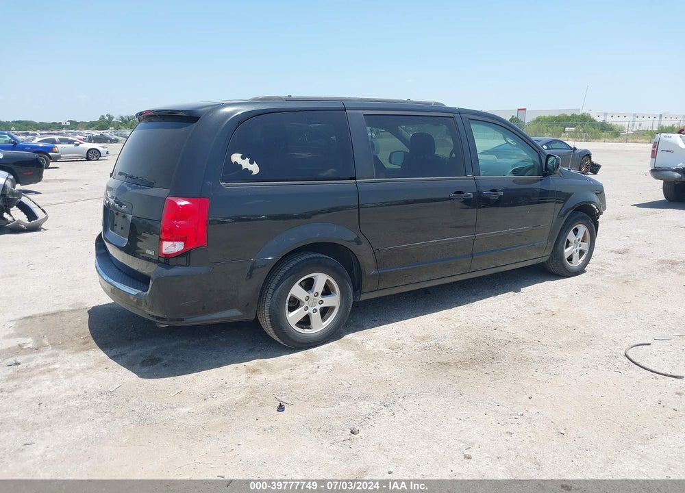 2013 DODGE GRAND CARAVAN SXT VIN: 2C4RDGCG1DR611809