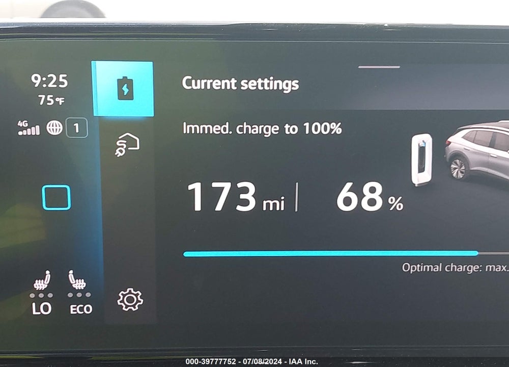 2021 VOLKSWAGEN ID.4 AWD PRO S VIN: WVGUNPE29MP061510