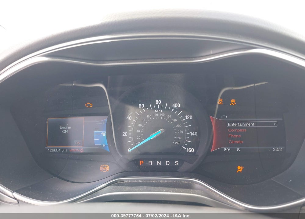 2016 FORD FUSION TITANIUM VIN: 3FA6P0K93GR361014