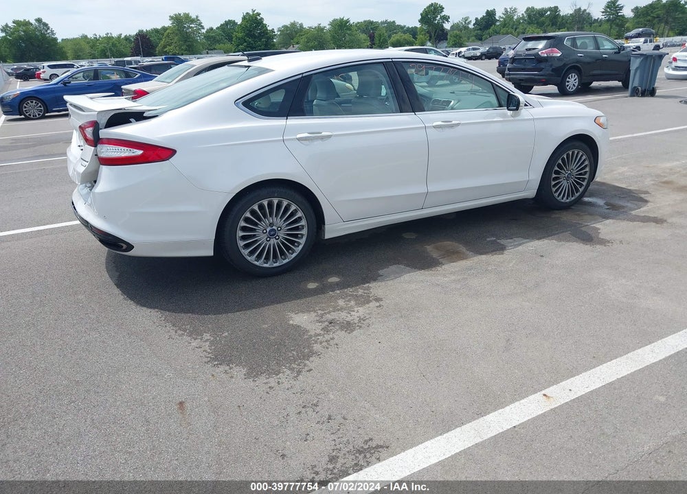 2016 FORD FUSION TITANIUM VIN: 3FA6P0K93GR361014