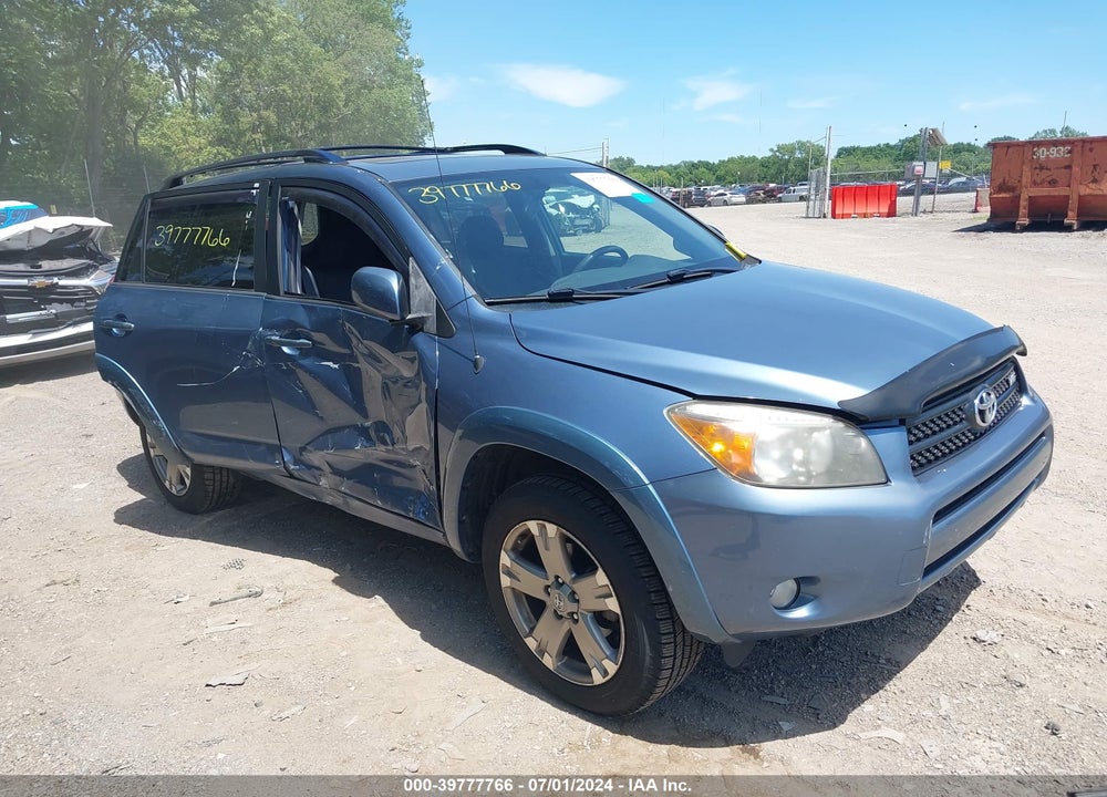 2008 TOYOTA RAV4 SPORT V6 VIN: JTMBK32V086047888