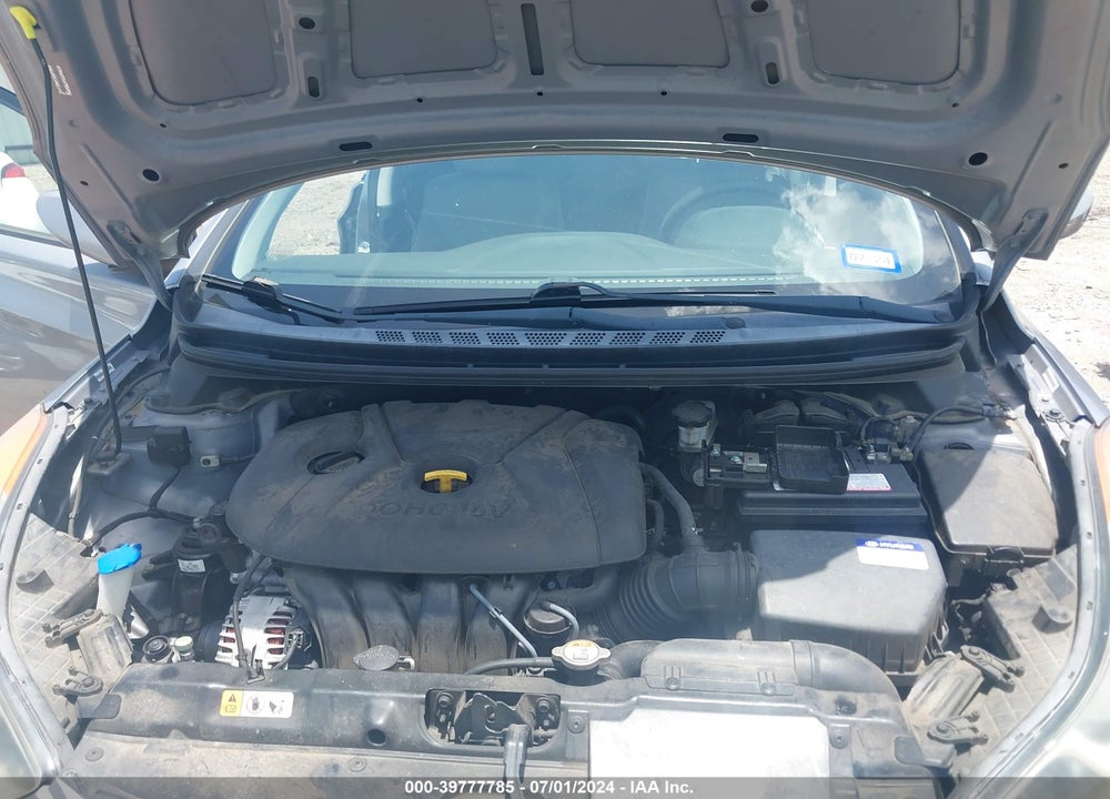 2012 HYUNDAI ELANTRA GLS (ULSAN PLANT) VIN: KMHDH4AE0CU346165