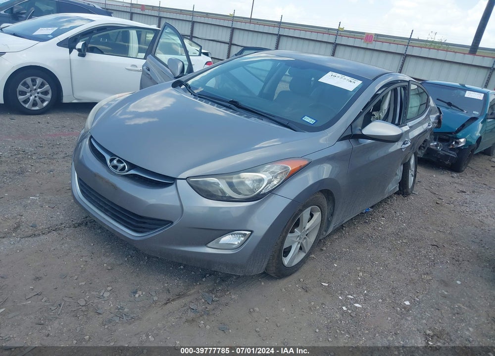 2012 HYUNDAI ELANTRA GLS (ULSAN PLANT) VIN: KMHDH4AE0CU346165