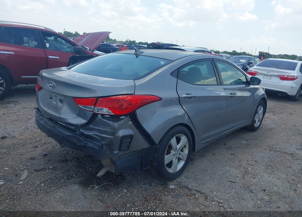 2012 HYUNDAI ELANTRA GLS (ULSAN PLANT) VIN: KMHDH4AE0CU346165