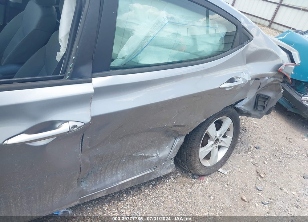 2012 HYUNDAI ELANTRA GLS (ULSAN PLANT) VIN: KMHDH4AE0CU346165