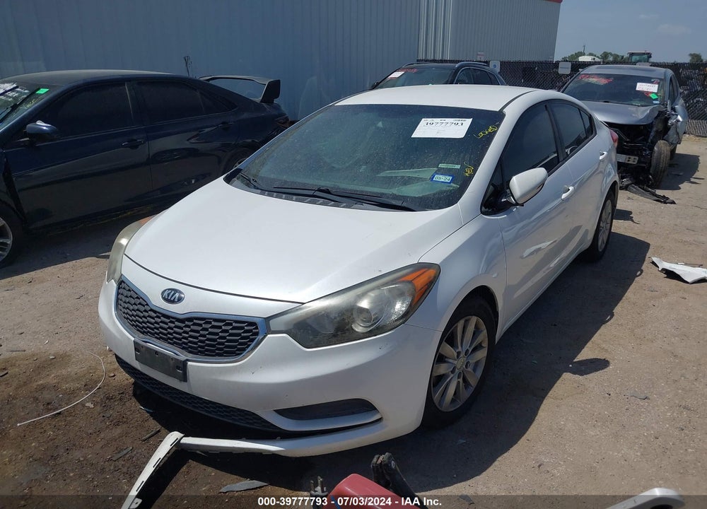 2015 KIA FORTE LX VIN: KNAFX4A61F5368180