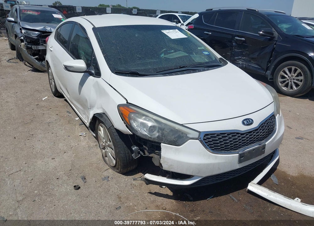 2015 KIA FORTE LX VIN: KNAFX4A61F5368180