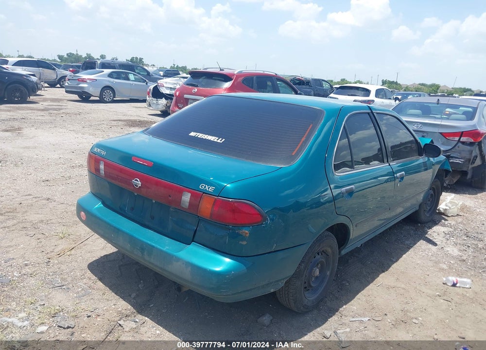 1996 NISSAN SENTRA XE/GXE VIN: 3N1AB41D3TL014024