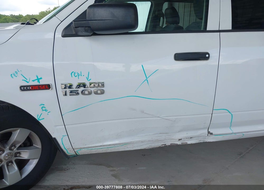 2015 RAM 1500 TRADESMAN VIN: 1C6RR6KM6FS590211