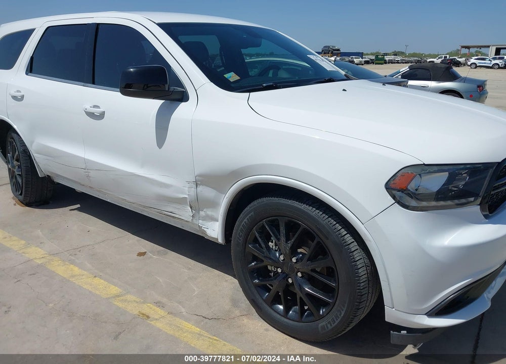 2016 DODGE DURANGO SXT VIN: 1C4RDHAG1GC361719