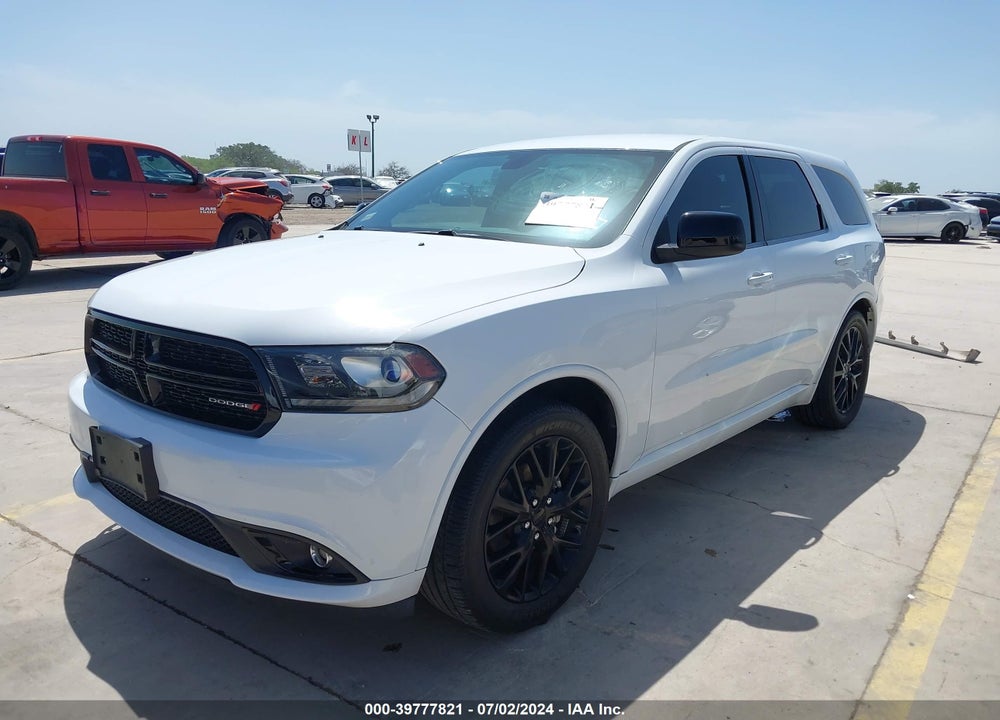 2016 DODGE DURANGO SXT VIN: 1C4RDHAG1GC361719