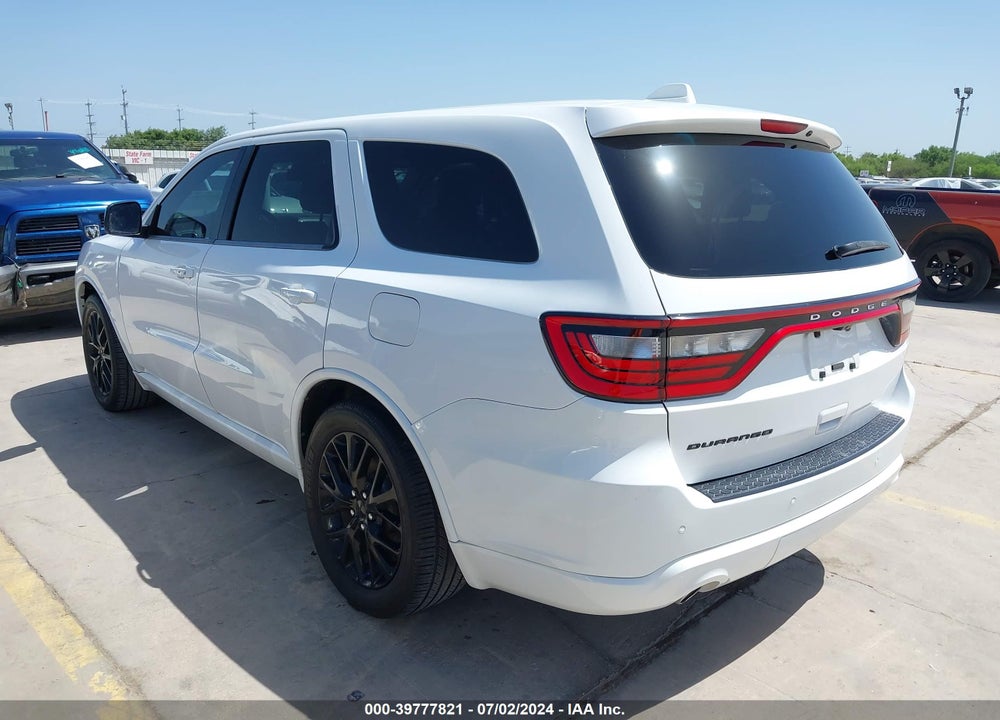 2016 DODGE DURANGO SXT VIN: 1C4RDHAG1GC361719