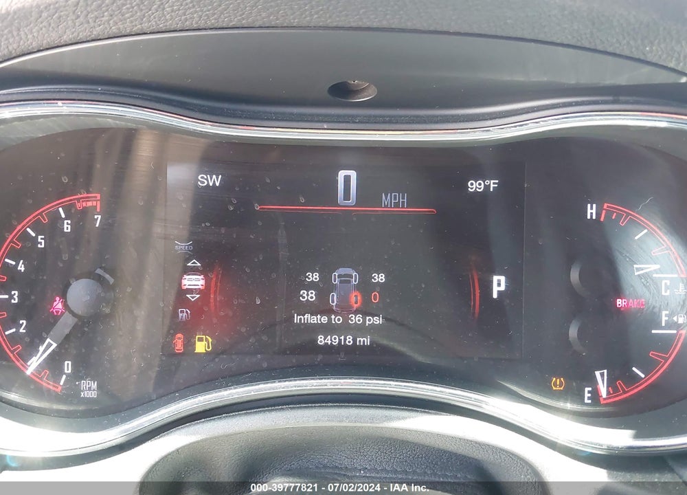 2016 DODGE DURANGO SXT VIN: 1C4RDHAG1GC361719