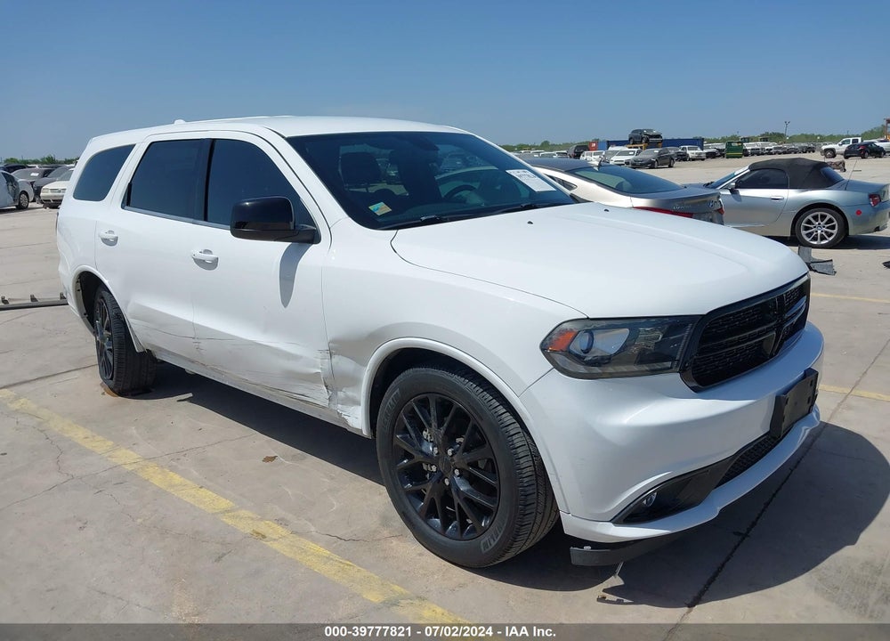 2016 DODGE DURANGO SXT VIN: 1C4RDHAG1GC361719