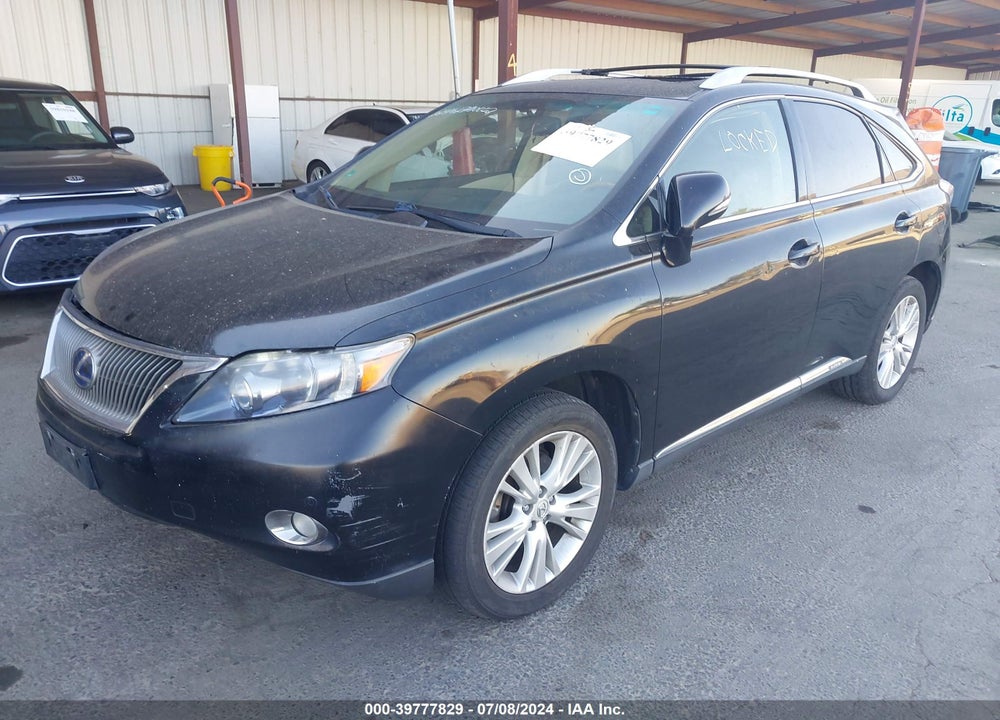 2010 LEXUS RX 450H VIN: JTJBC1BA7A2016615