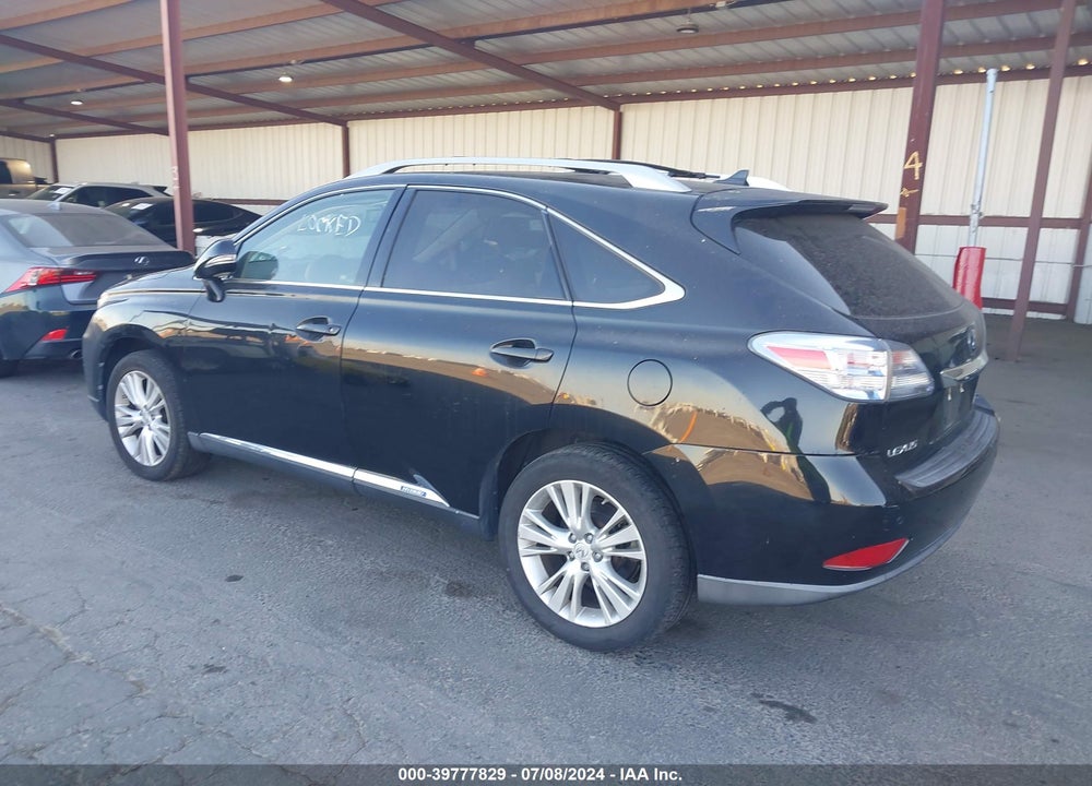 2010 LEXUS RX 450H VIN: JTJBC1BA7A2016615