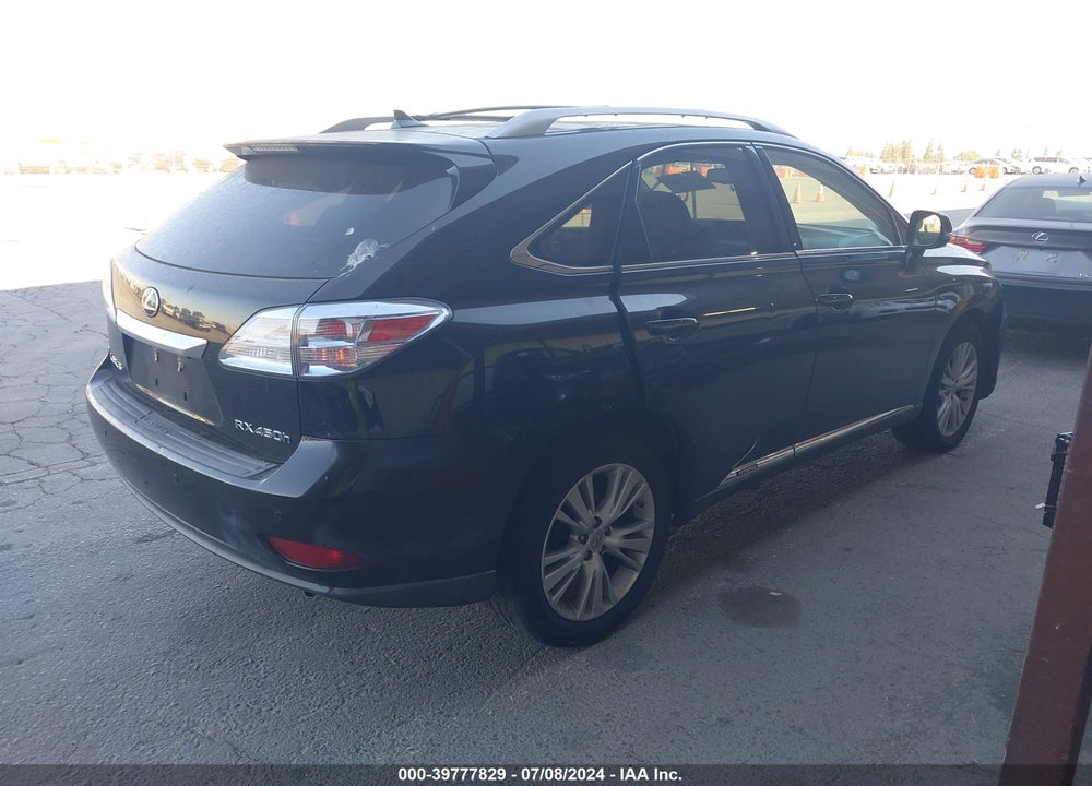 2010 LEXUS RX 450H VIN: JTJBC1BA7A2016615