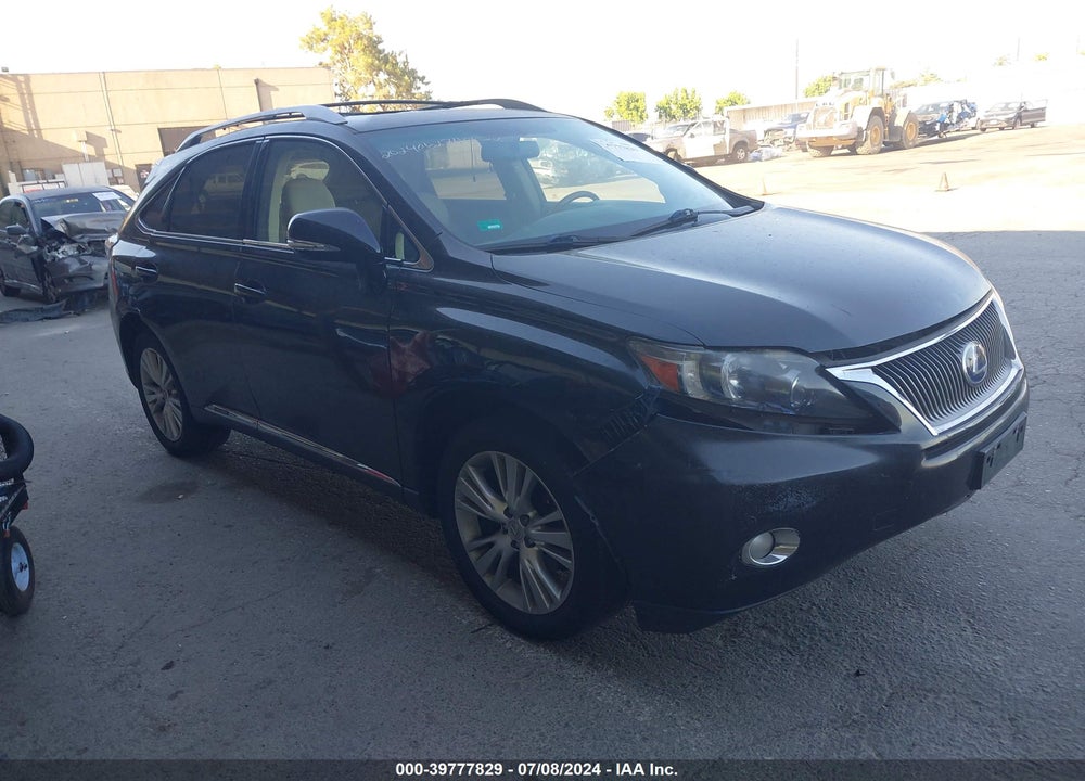 2010 LEXUS RX 450H VIN: JTJBC1BA7A2016615