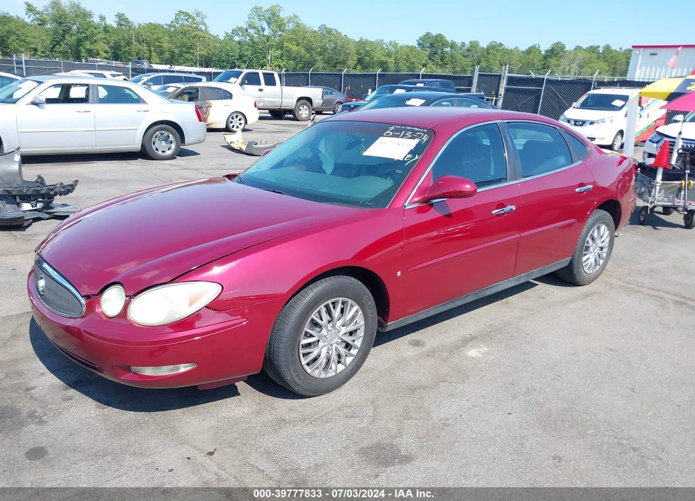 2007 BUICK LACROSSE CX VIN: 2G4WC582771233551