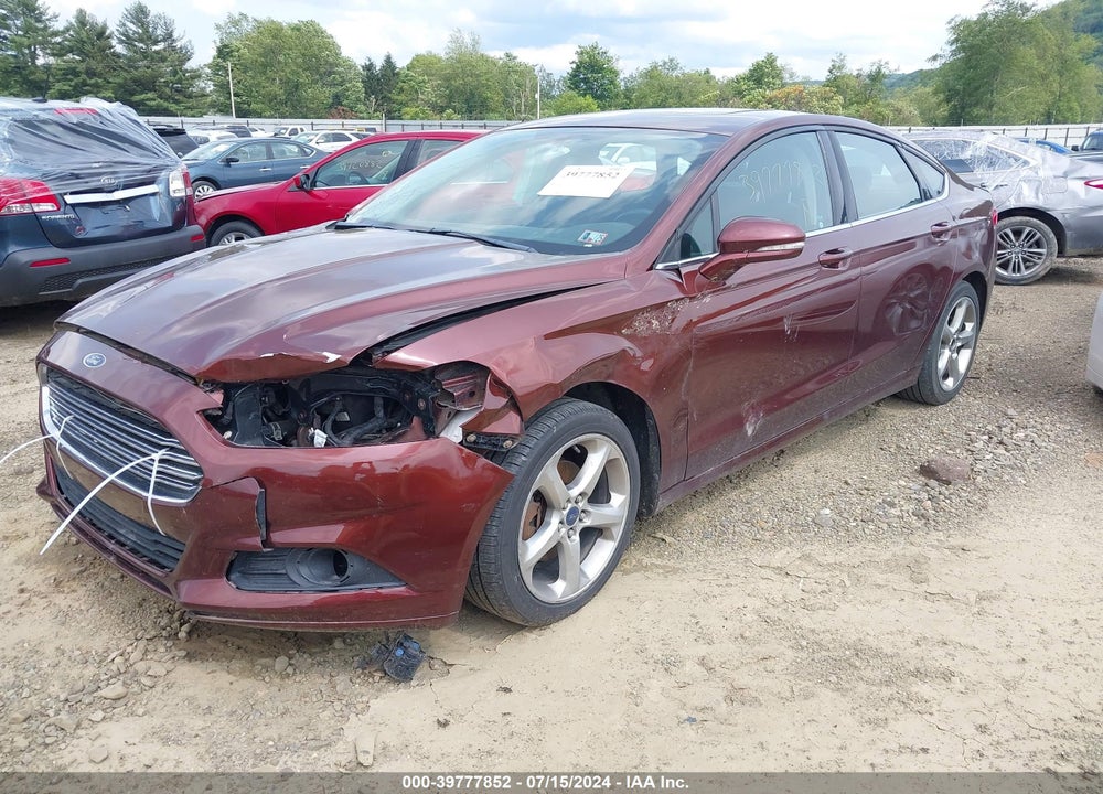 2016 FORD FUSION SE VIN: 3FA6P0HD5GR312540