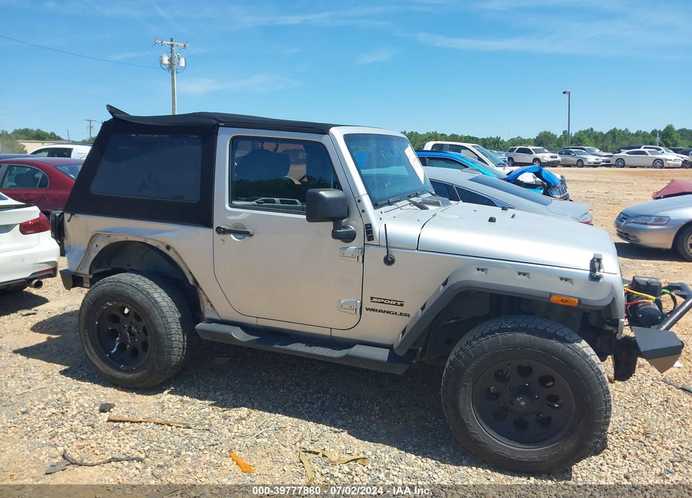 2012 JEEP WRANGLER SPORT VIN: 1C4AJWAG2CL200641