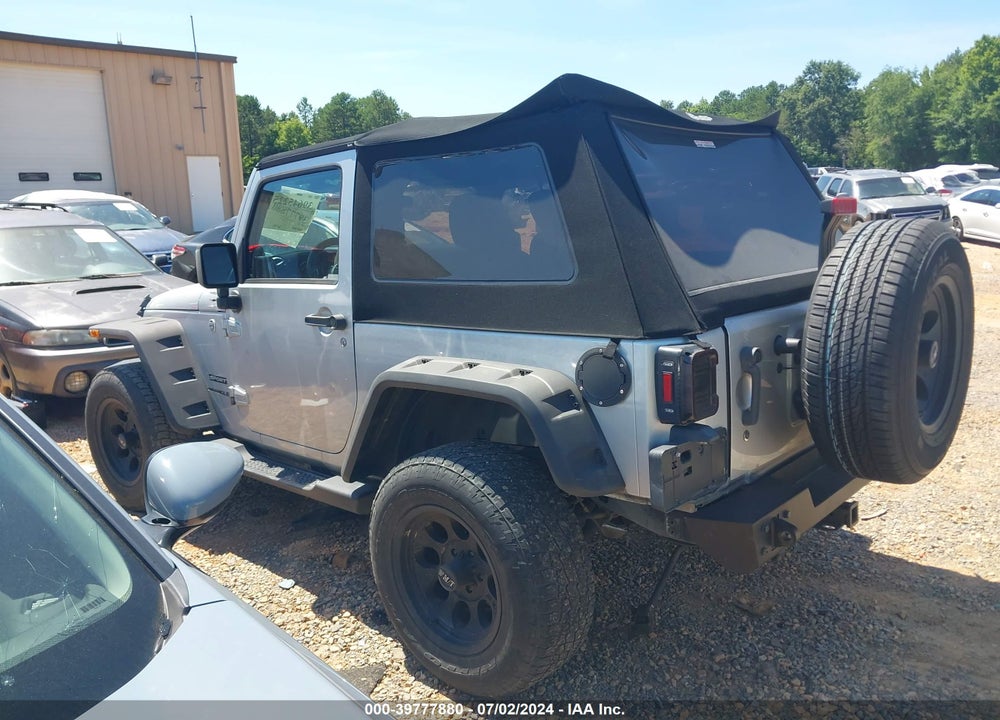 2012 JEEP WRANGLER SPORT VIN: 1C4AJWAG2CL200641