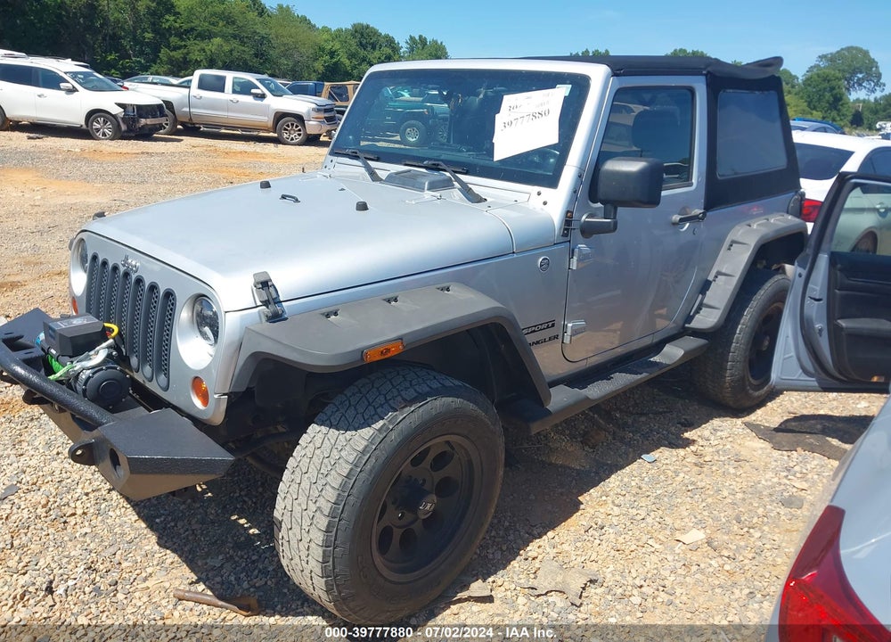 2012 JEEP WRANGLER SPORT VIN: 1C4AJWAG2CL200641