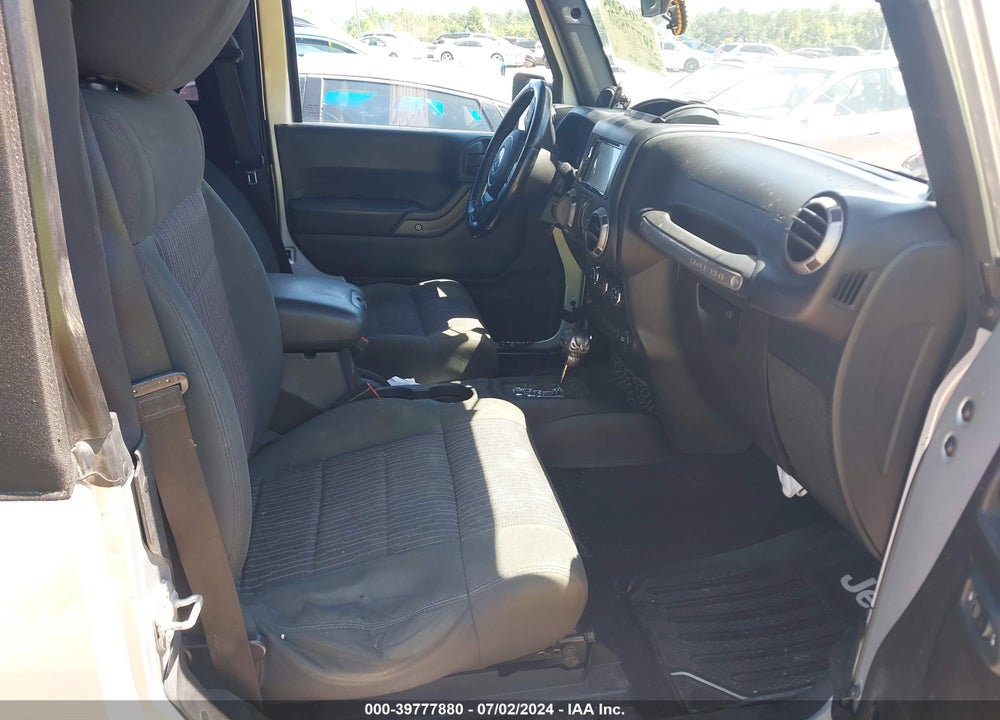 2012 JEEP WRANGLER SPORT VIN: 1C4AJWAG2CL200641