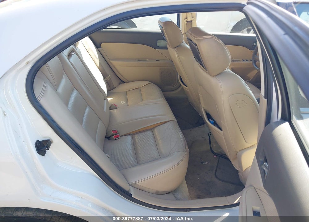 2008 FORD FUSION SEL VIN: 3FAHP08198R119338