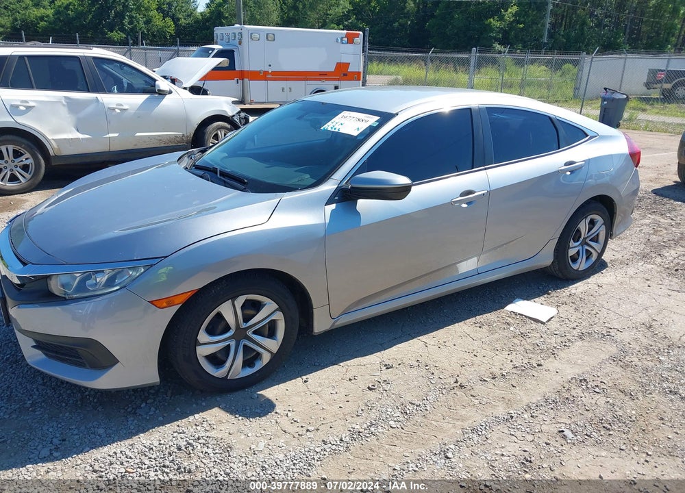 2016 HONDA CIVIC LX VIN: 19XFC2F57GE204991