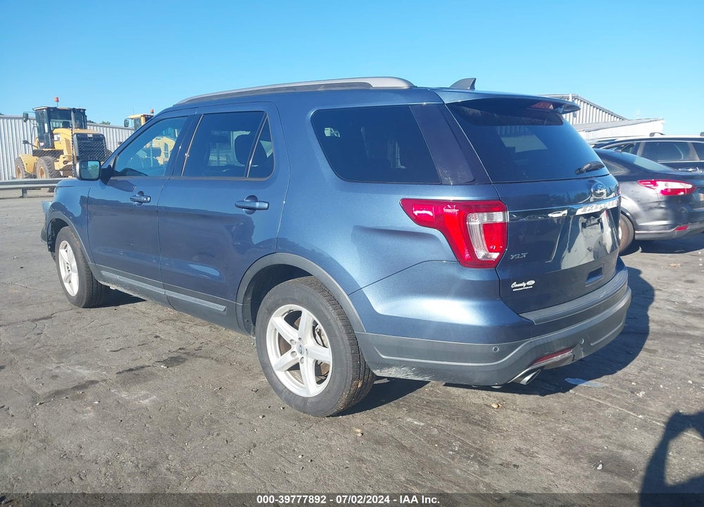 2018 FORD EXPLORER XLT VIN: 1FM5K7D83JGA86918