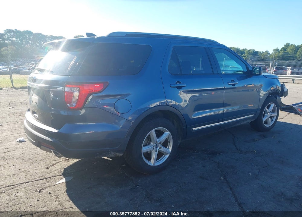 2018 FORD EXPLORER XLT VIN: 1FM5K7D83JGA86918