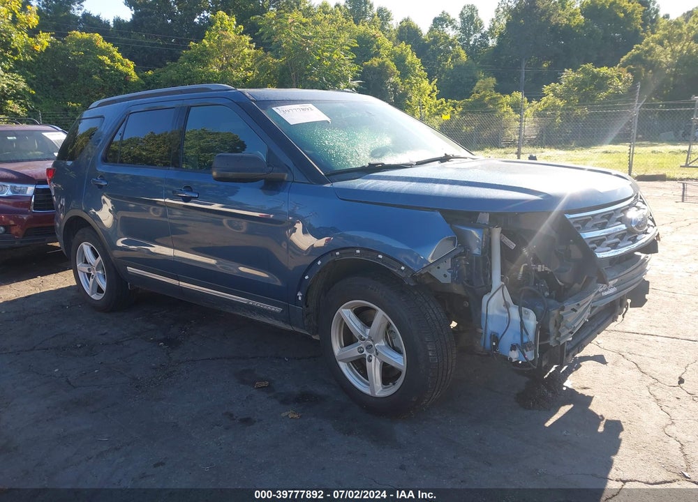 2018 FORD EXPLORER XLT VIN: 1FM5K7D83JGA86918