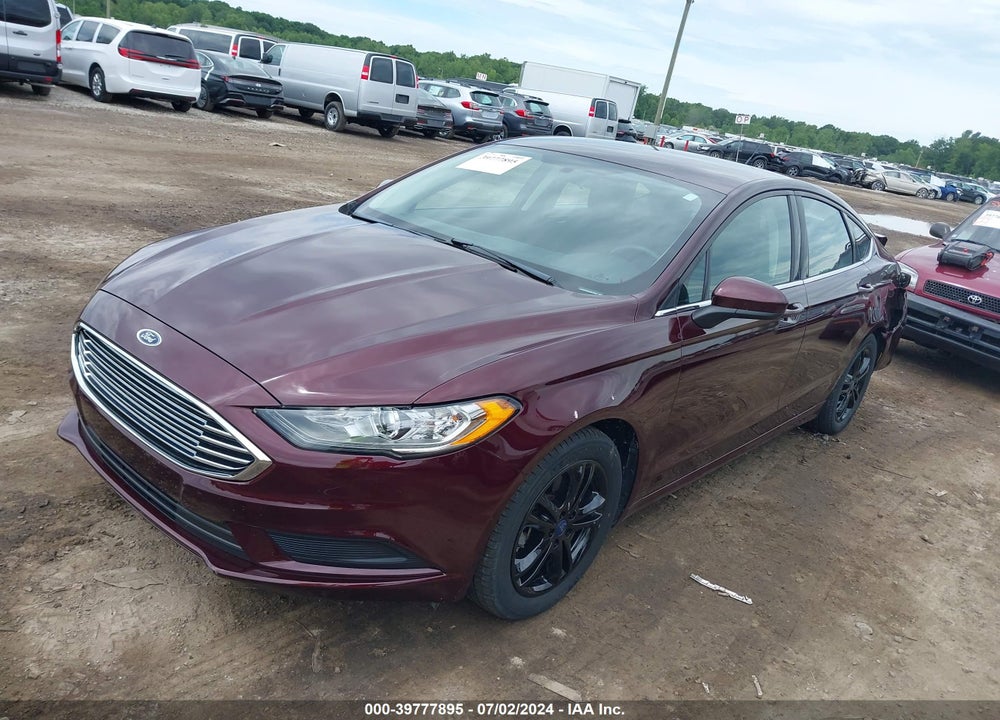 2018 FORD FUSION SE VIN: 3FA6P0HD8JR217834