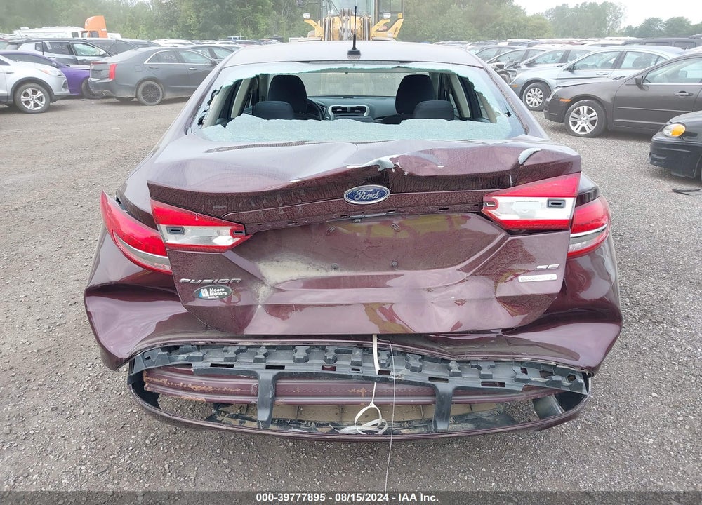 2018 FORD FUSION SE VIN: 3FA6P0HD8JR217834