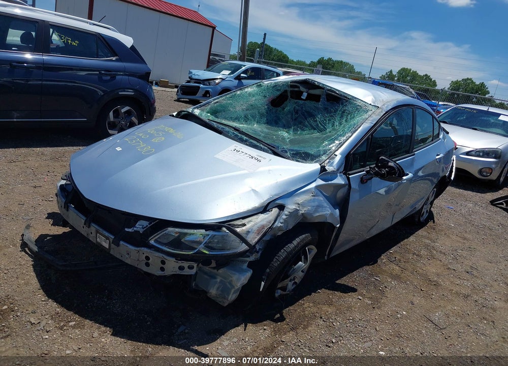 2017 CHEVROLET CRUZE LS AUTO VIN: 1G1BC5SMXH7237930
