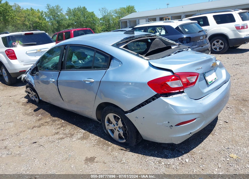 2017 CHEVROLET CRUZE LS AUTO VIN: 1G1BC5SMXH7237930