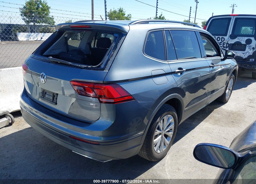 2018 VOLKSWAGEN TIGUAN 2.0T S VIN: 3VV1B7AX0JM103518