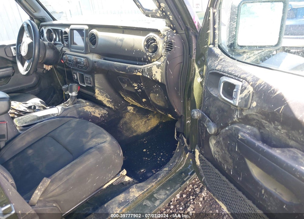 2022 JEEP GLADIATOR VIN: 1C6HJTAG2NL165283