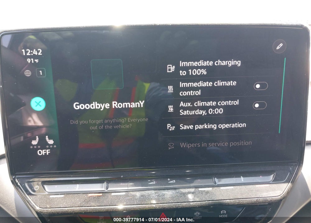2023 VOLKSWAGEN ID.4 PRO/PRO S VIN: 1V2VMPE88PC048046