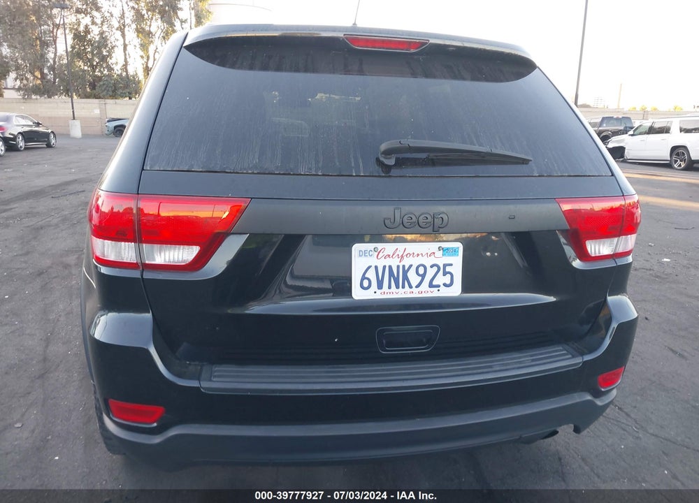 2011 JEEP GRAND CHEROKEE LAREDO VIN: 1J4RS4GG9BC507356