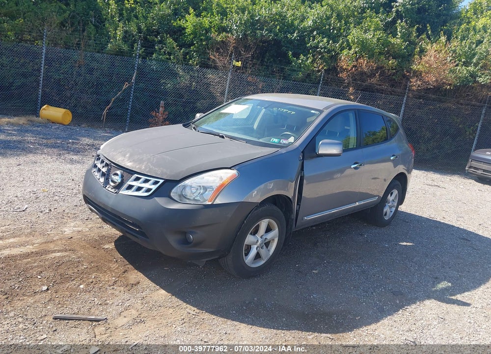 2013 NISSAN ROGUE S VIN: JN8AS5MV2DW644849