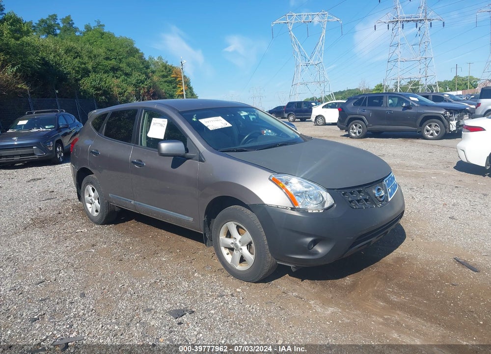 2013 NISSAN ROGUE S VIN: JN8AS5MV2DW644849