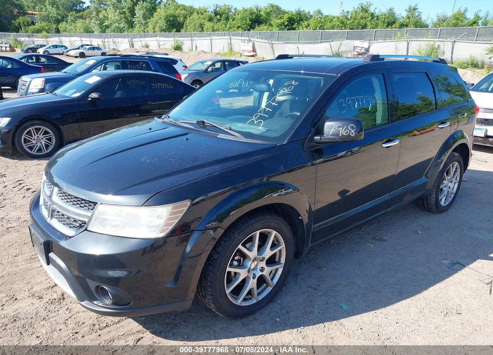 2011 DODGE JOURNEY CREW VIN: 3D4PH3FG0BT534895