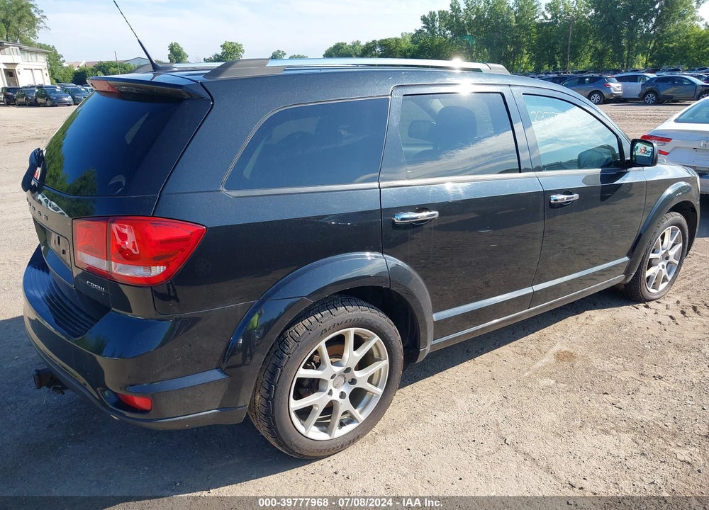 2011 DODGE JOURNEY CREW VIN: 3D4PH3FG0BT534895