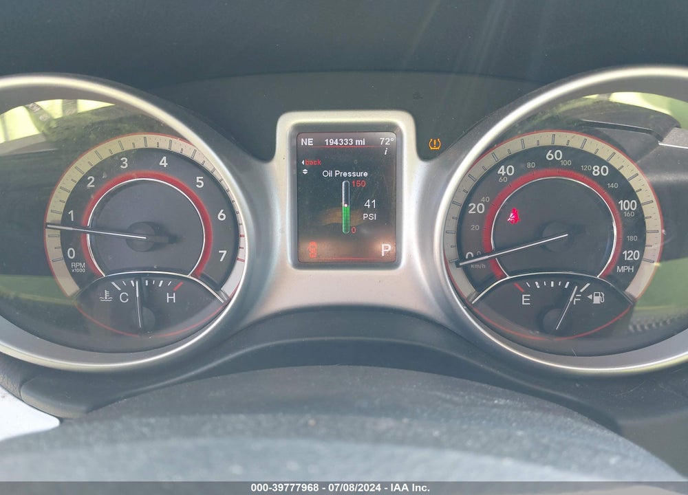 2011 DODGE JOURNEY CREW VIN: 3D4PH3FG0BT534895