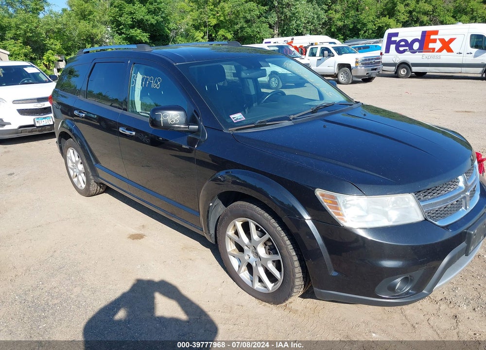 2011 DODGE JOURNEY CREW VIN: 3D4PH3FG0BT534895
